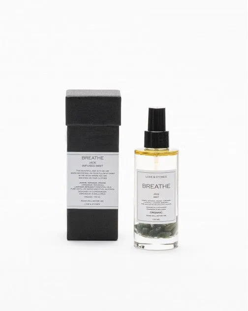 Difusor en spray Love & Stones BREATHE Infused Mist Transparente