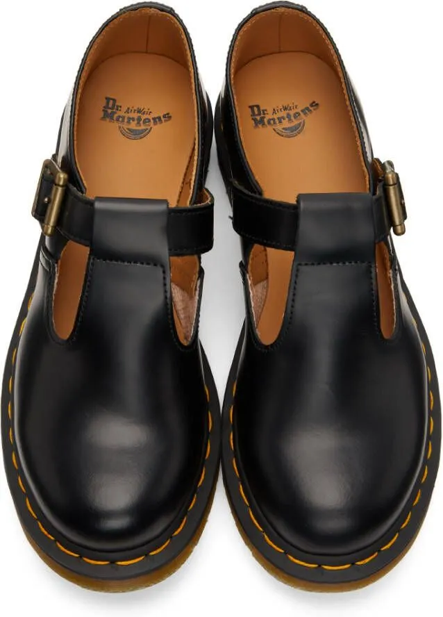 Dr. Martens Black Polley Mary Jane Oxfords