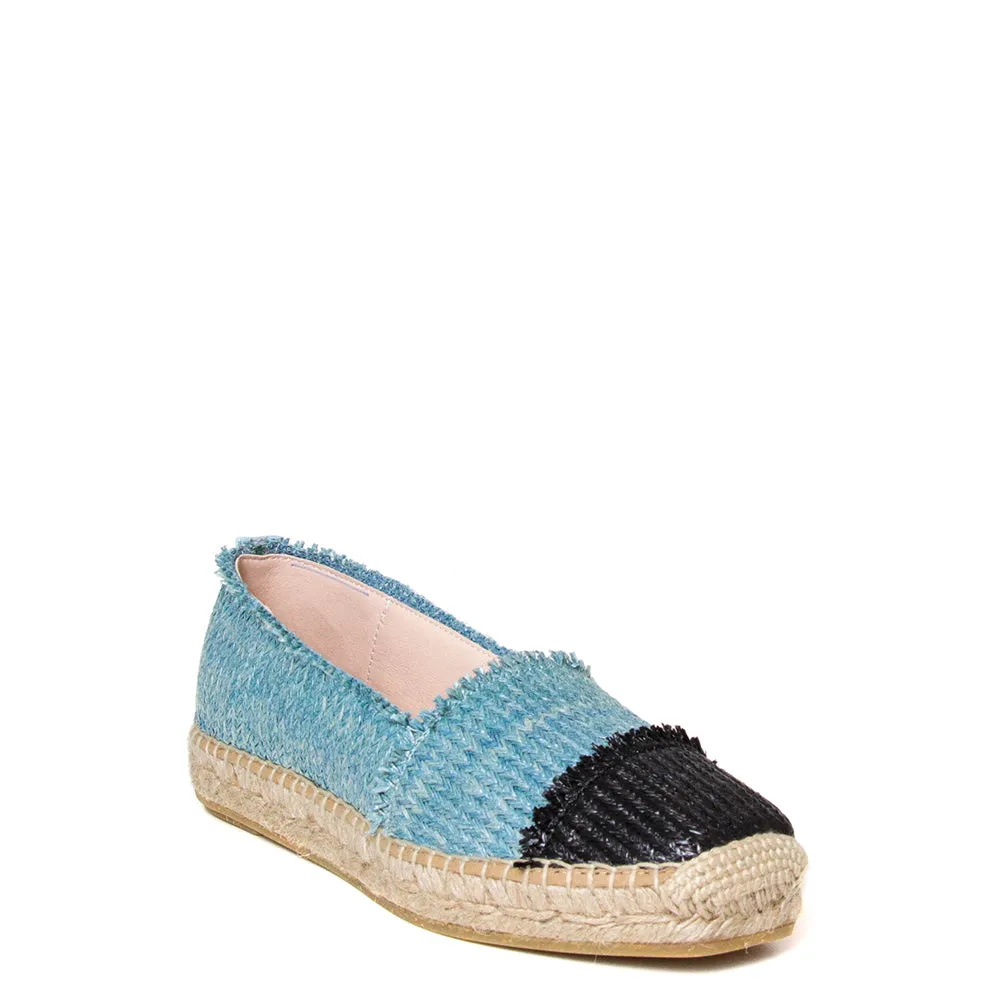 Ella Raffia Espadrille Flat for Women
