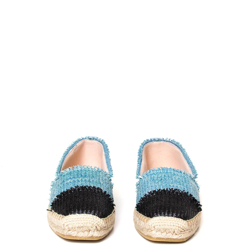 Ella Raffia Espadrille Flat for Women
