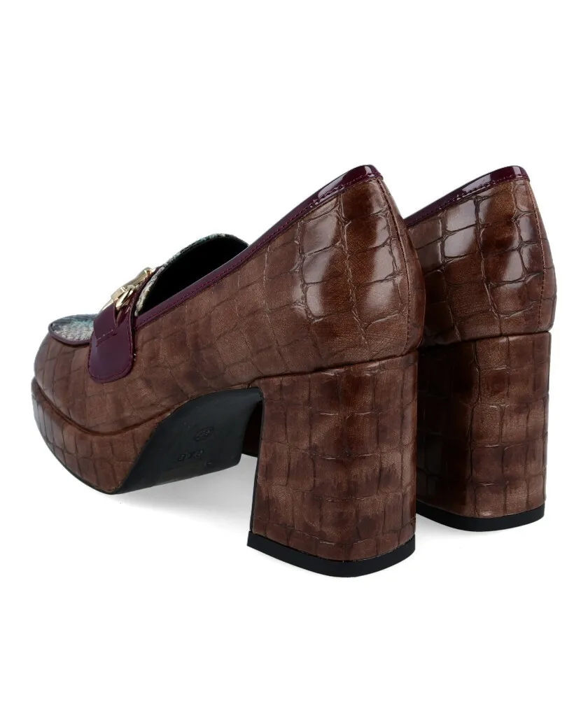 Exé Marion 821 Elegant high-heeled loafers