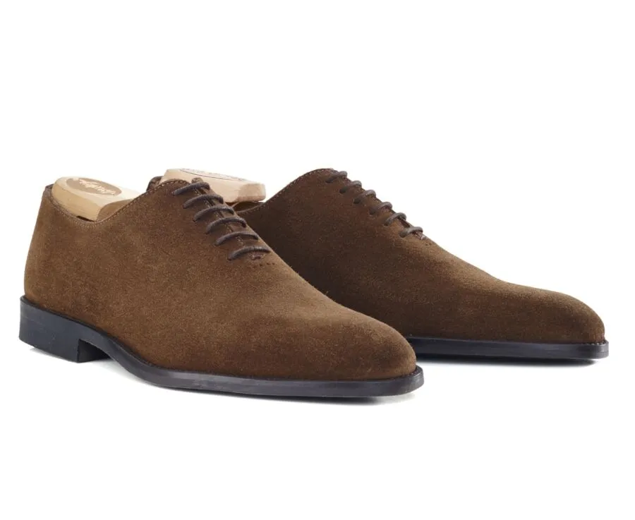 Havana Suede Oxford shoes - Rubber pad - PETER GOMME VILLE