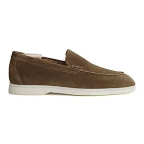 Hazelnut Suede Men's loafers - MANASOTA II