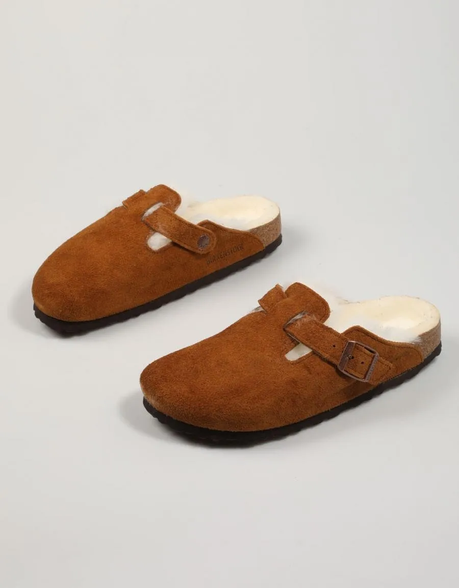  house slippers BIRKENSTOCK Boston en Tan 76422