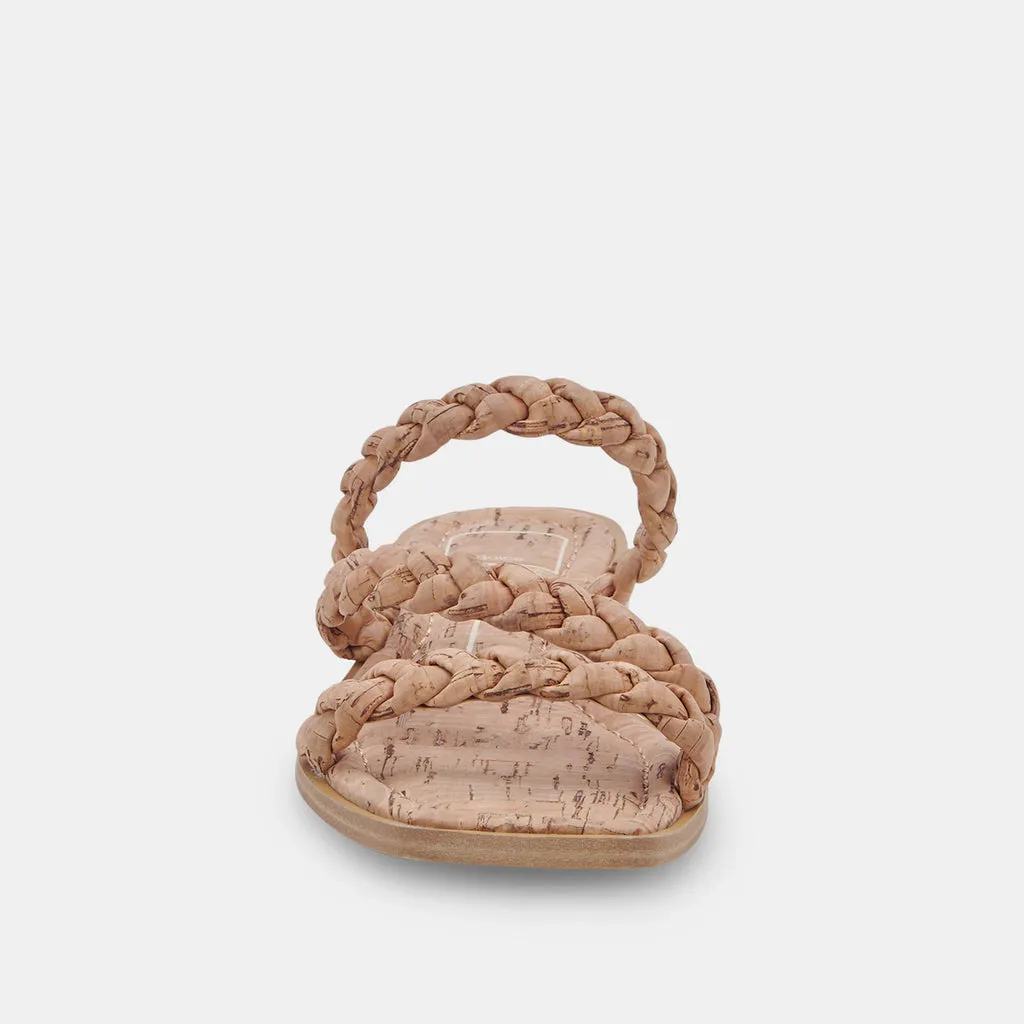 IMAN SANDALS NATURAL CORK– Dolce Vita 6878256070722