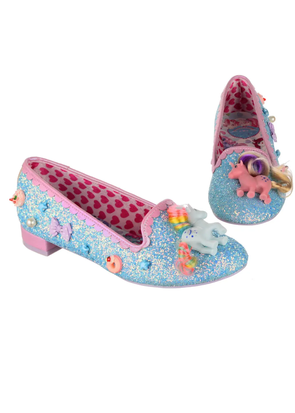 Irregular Choice My Little Pony Playful Ponies Ballerinas Blue