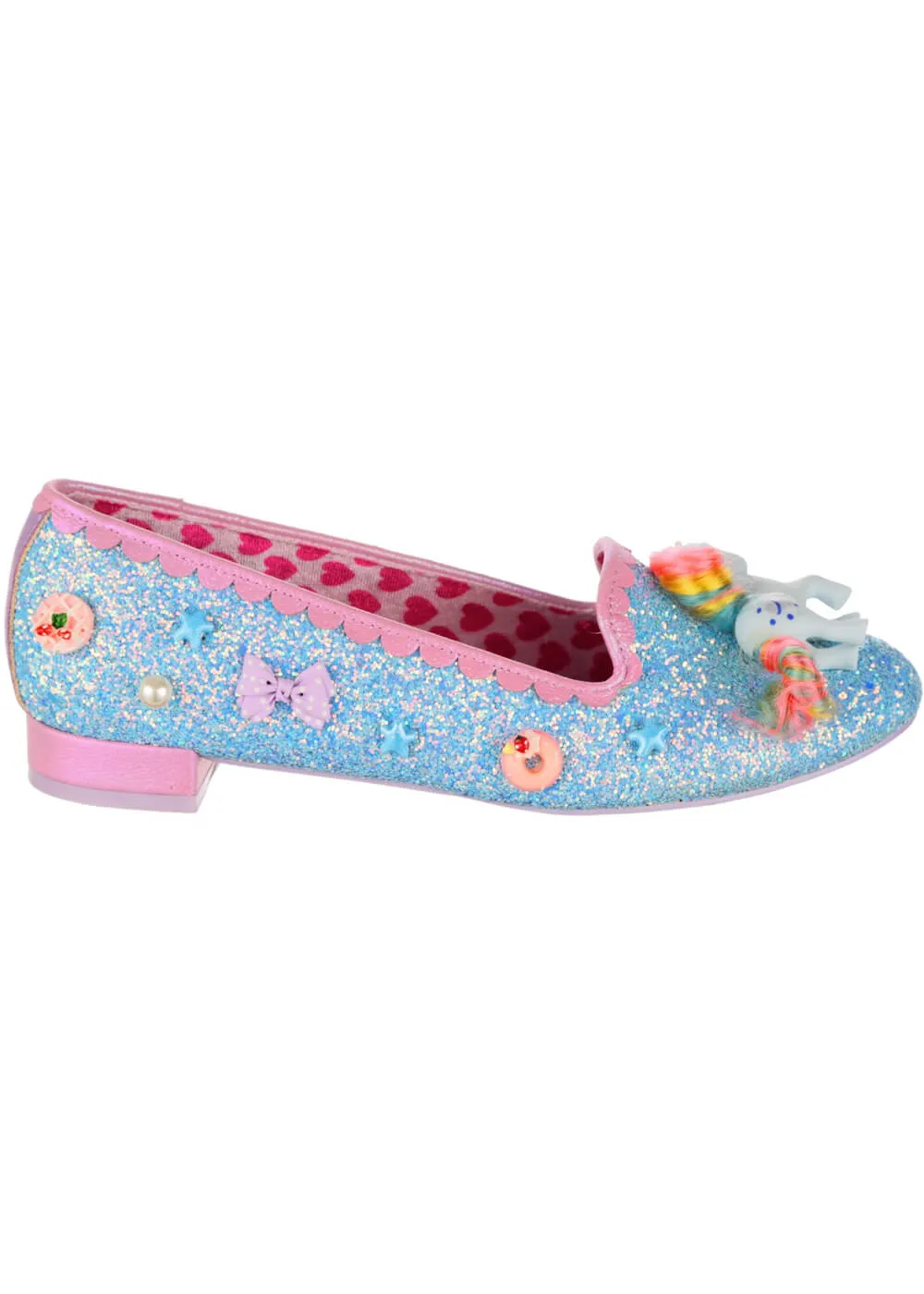 Irregular Choice My Little Pony Playful Ponies Ballerinas Blue