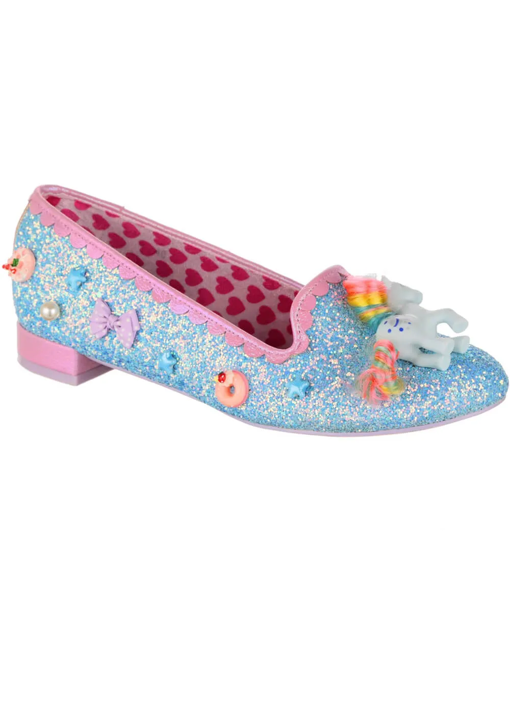 Irregular Choice My Little Pony Playful Ponies Ballerinas Blue