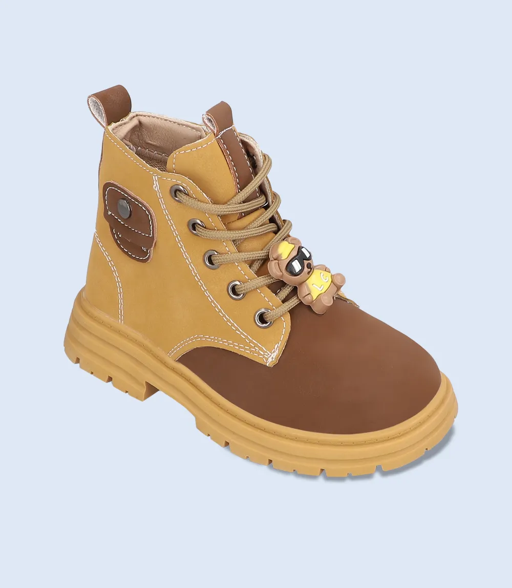 KB0120 Mustard Boys Formal Booties