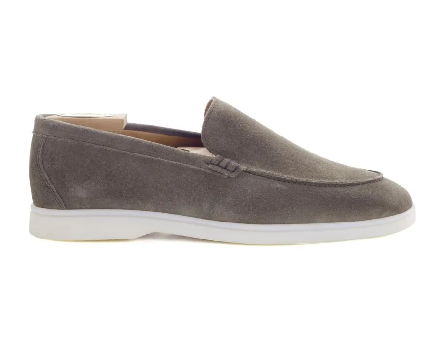  Khaki Suede Men's loafers - MANASOTA II