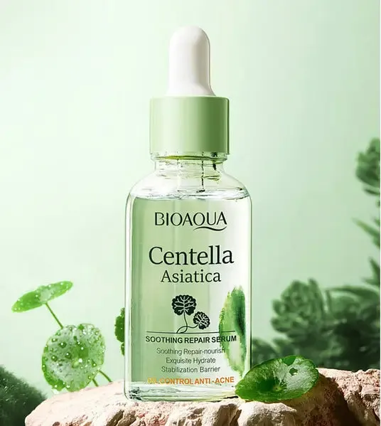 Kit x 5 Rutina Facial Centella Asiática | Tratamiento Para Arruguas y Anti-Edad - BIOAQUA