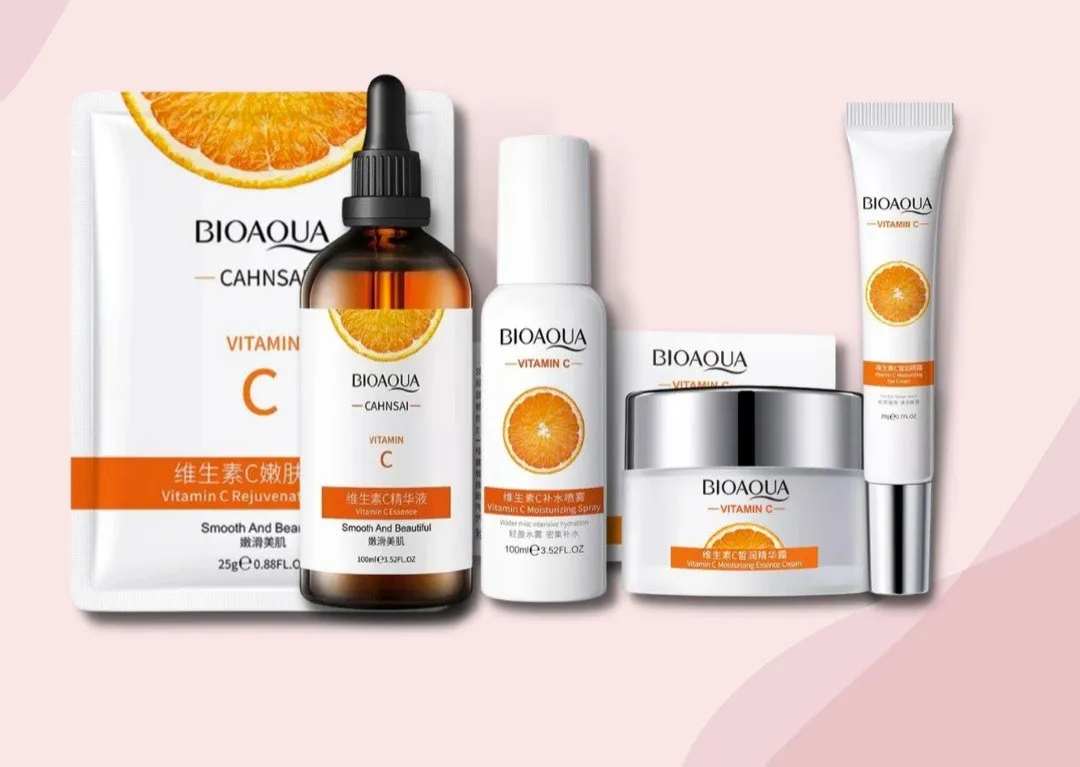 Kit x 5 Vitamina C | Tratamiento Facial Anti-Edad - BIOAQUA