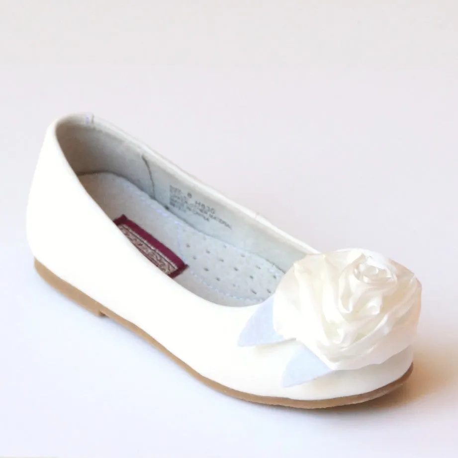 L'Amour Girls Special Occasion Rosette Flats can be rewritten as Girls Special Occasion Rosette Flats by L'Amour