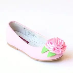 L'Amour Girls Special Occasion Rosette Flats can be rewritten as Girls Special Occasion Rosette Flats by L'Amour