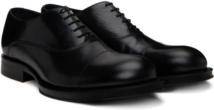 Lanvin Black Medley Oxfords