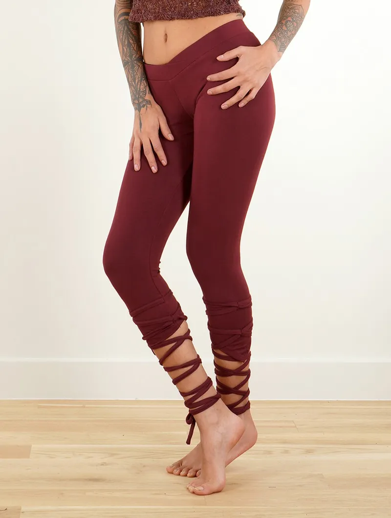 Leggins cortos en punta 