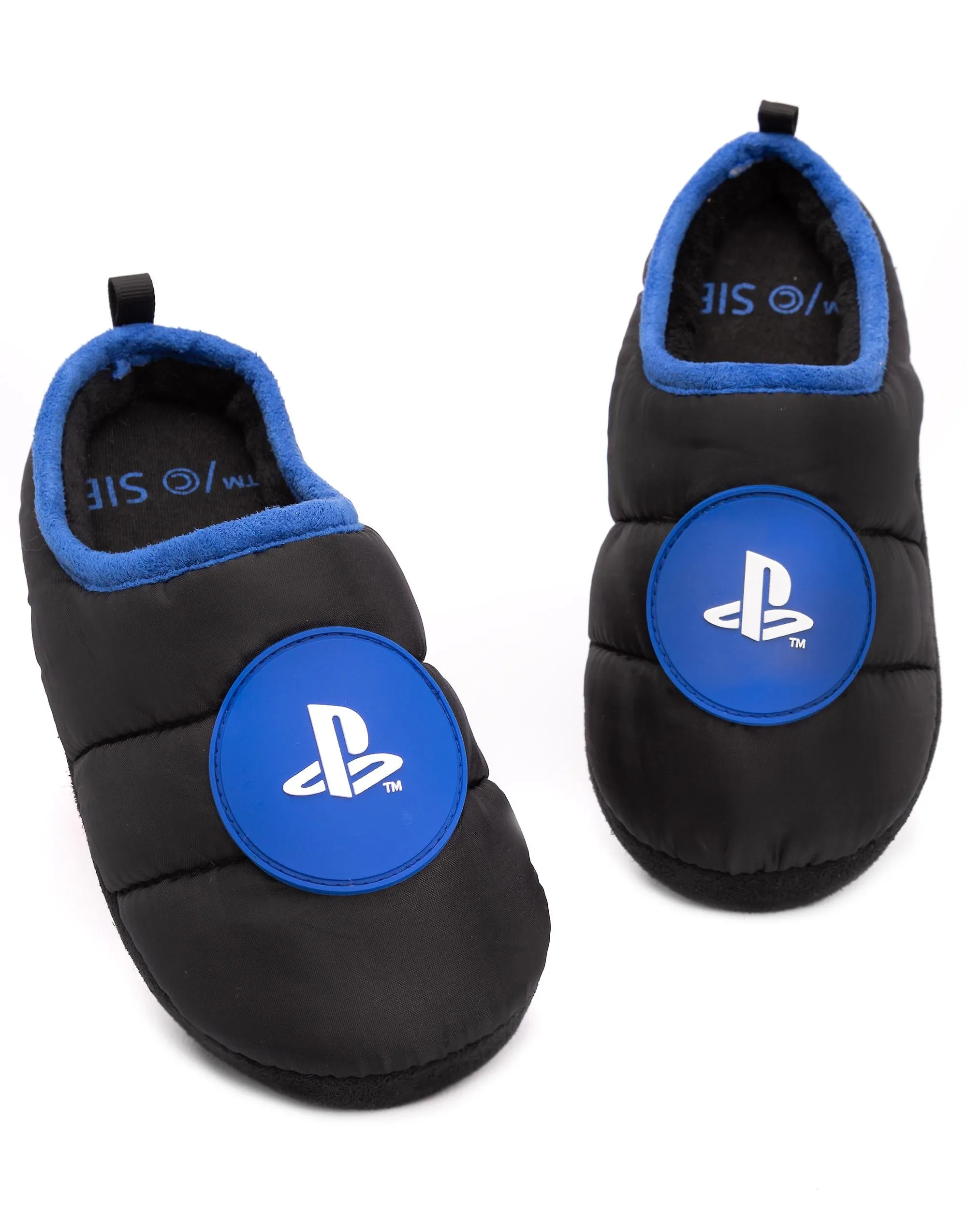 Logotipo negro de PlayStation Boys Mule Slippers