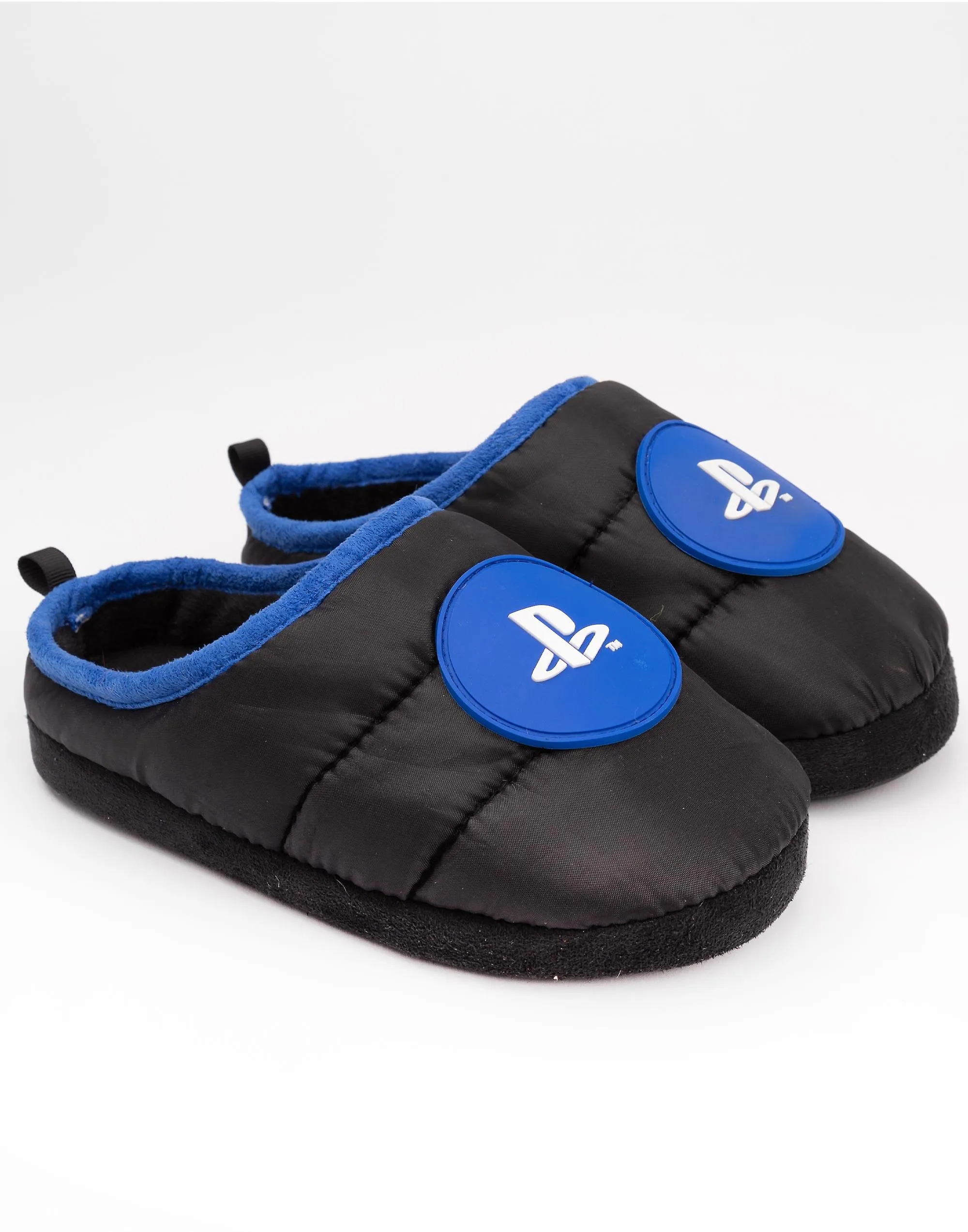 Logotipo negro de PlayStation Boys Mule Slippers