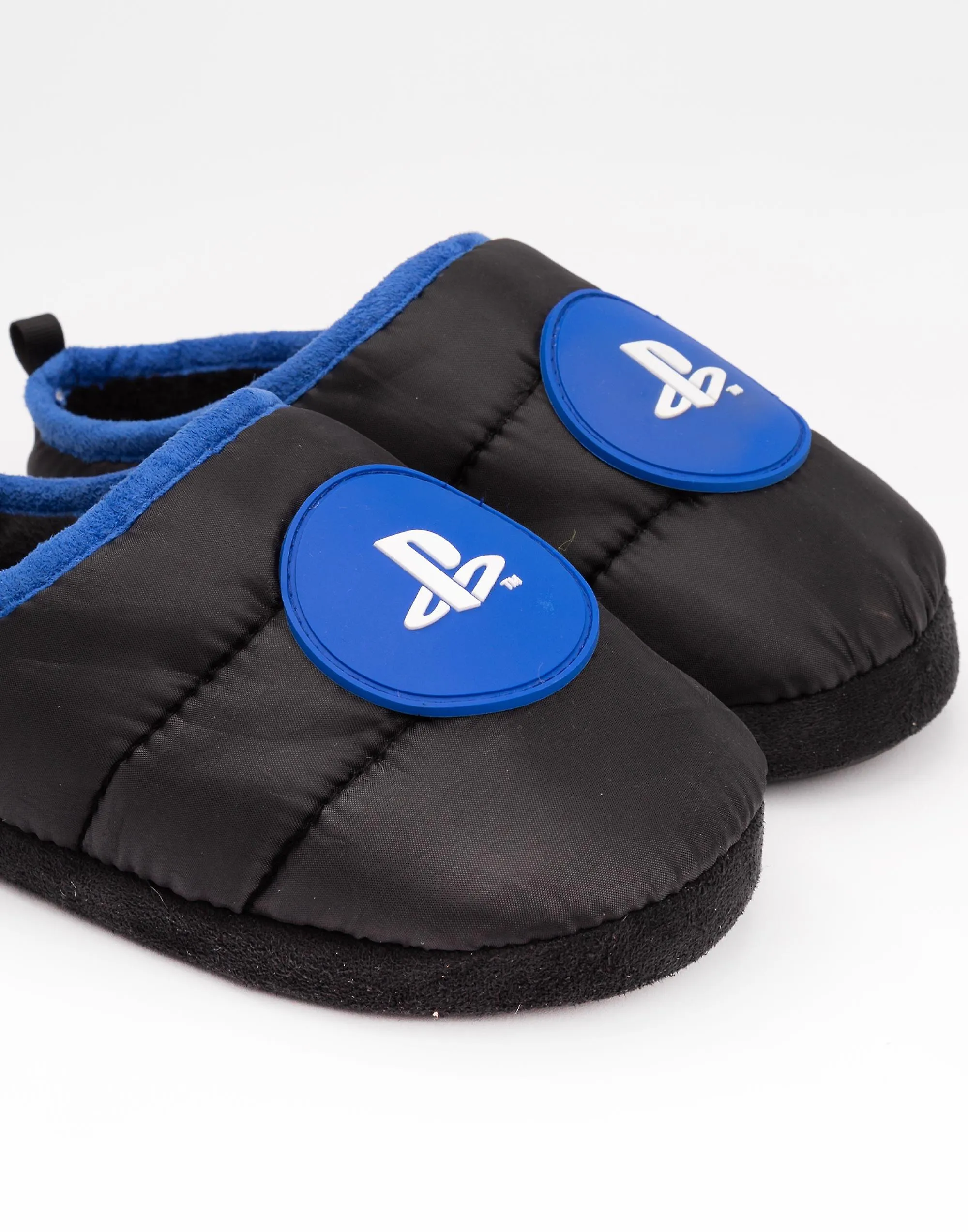 Logotipo negro de PlayStation Boys Mule Slippers