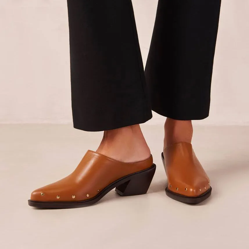 Lorenzo Mule in Tan