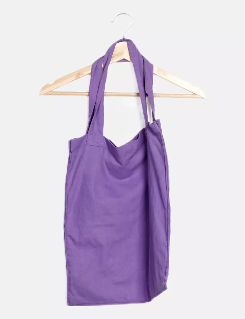 Mango Tote morada básica