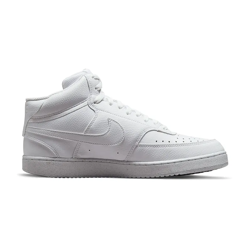 Men's Mid Court Vision - Next Nature White/White/White