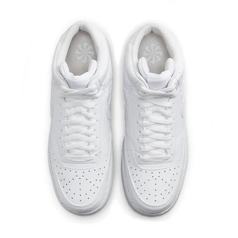 Men's Mid Court Vision - Next Nature White/White/White