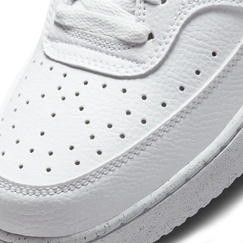 Men's Mid Court Vision - Next Nature White/White/White