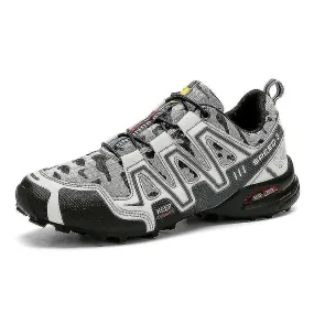 Mens Shoes Breathable Outdoor Hiking Shoes Wading Shoes 905-39-BlackWhite