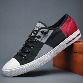 Mens Summer Geometric Canvas Shoes Online