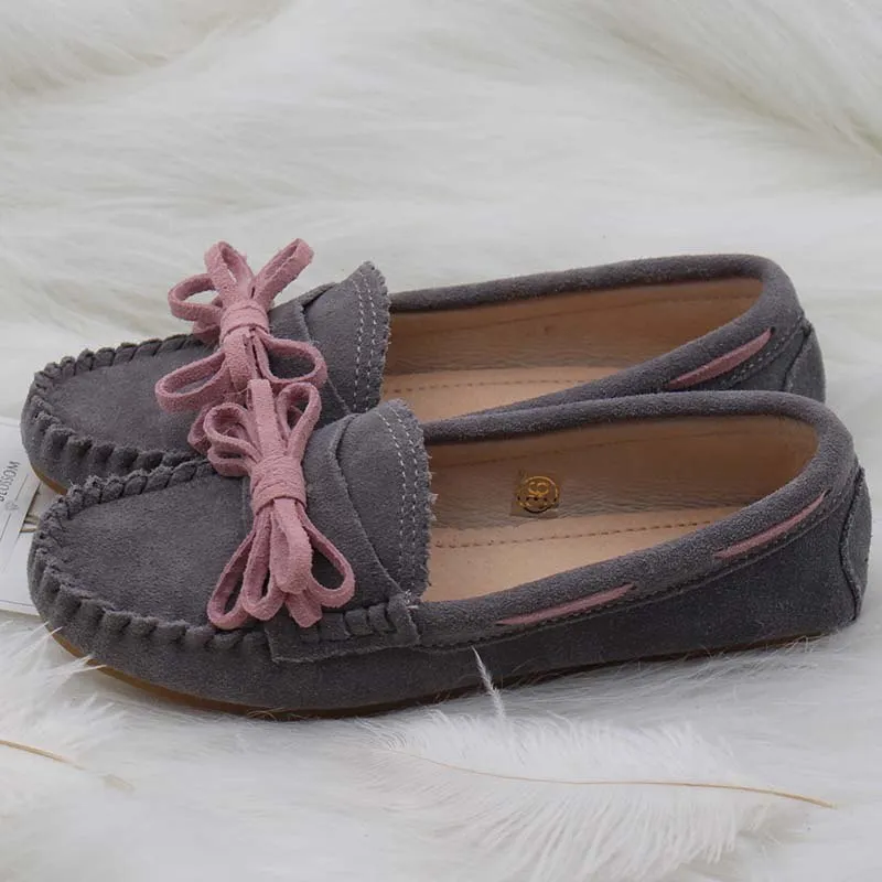 Miyagina leather flats - spring autumn casual shoes loafers.