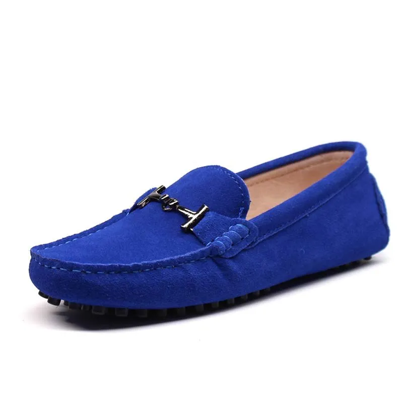 Miyagina Leather Moccasin Driving Shoes for Men