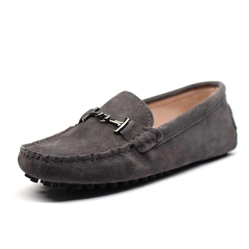 Miyagina Leather Moccasin Driving Shoes for Men