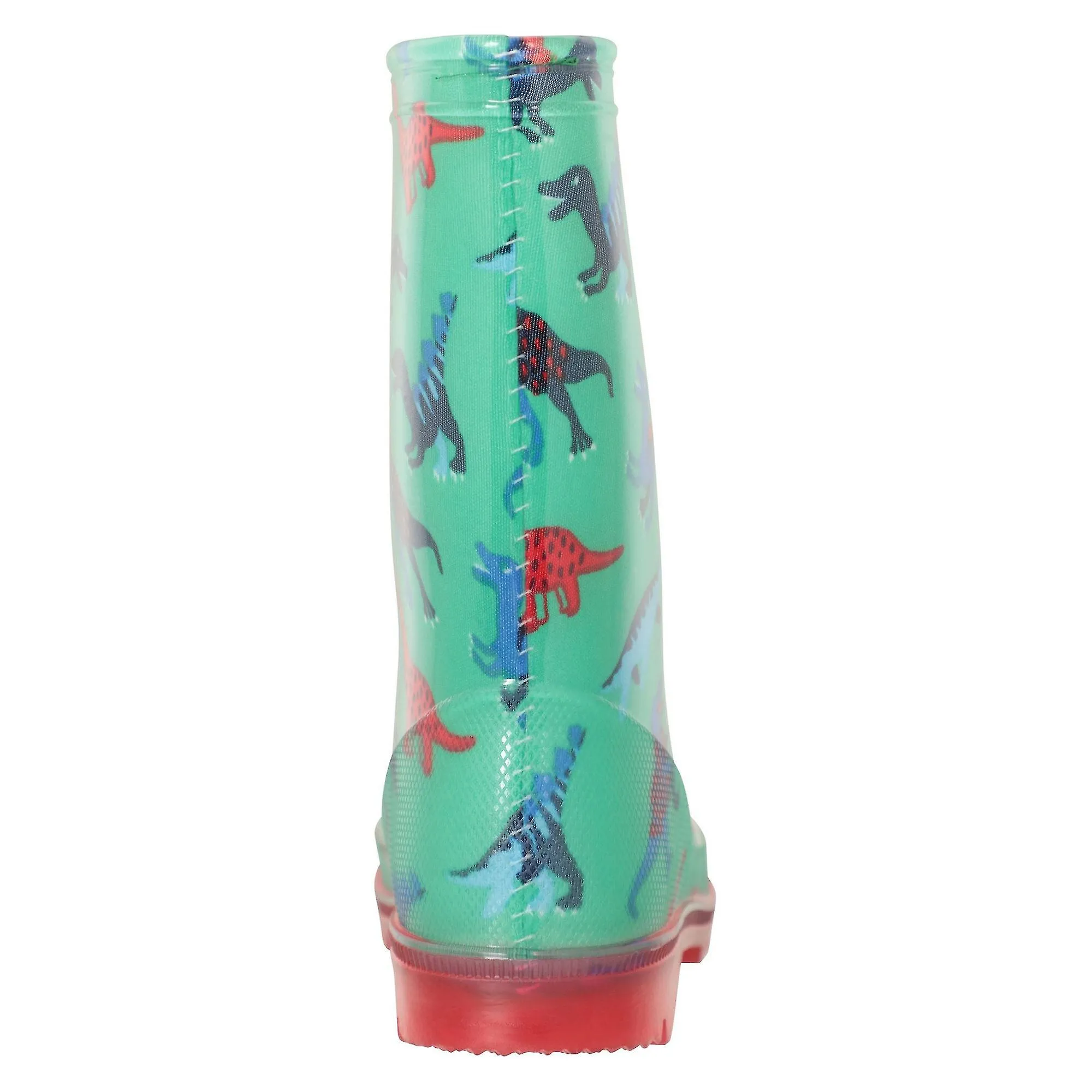 Mountain Warehouse Childrens/Kids Splash Dinosaur Light Up Wellington Boots