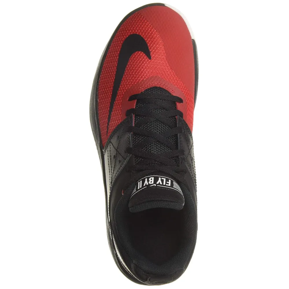 Nike Men's Fly.by Low Basketball Shoe - Black/Red