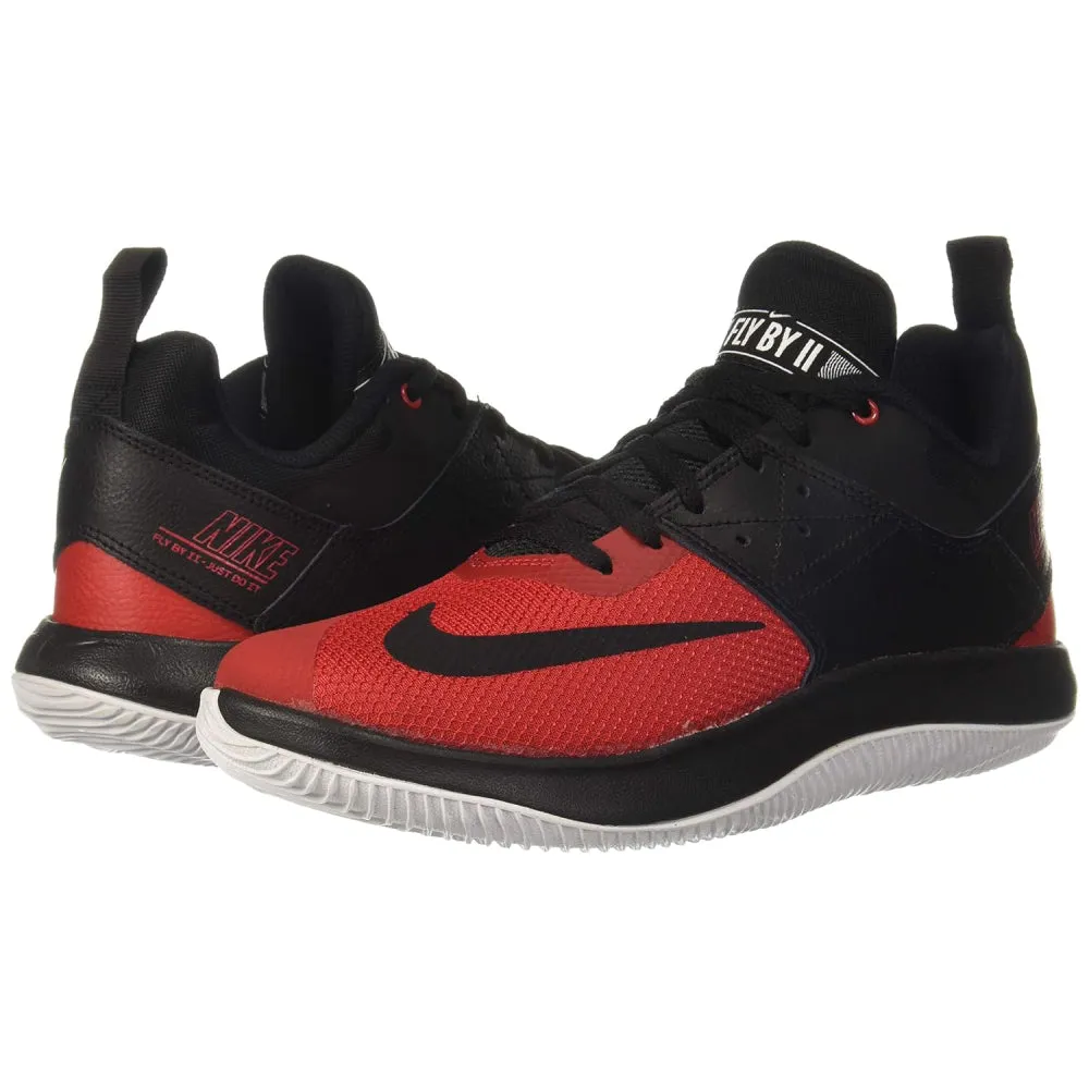 Nike Men's Fly.by Low Basketball Shoe - Black/Red