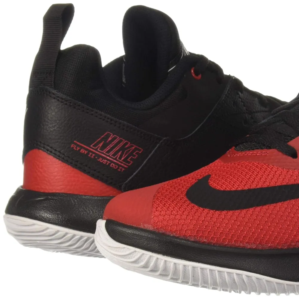 Nike Men's Fly.by Low Basketball Shoe - Black/Red