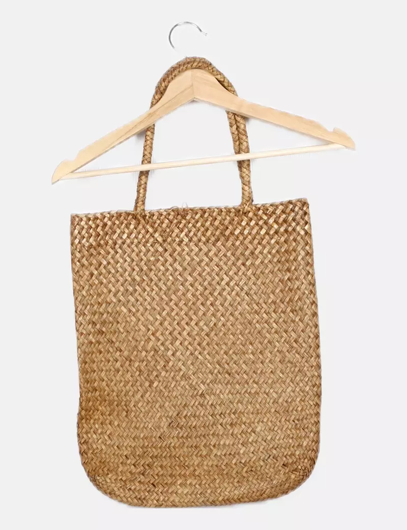 NoName Bolso tote marrón