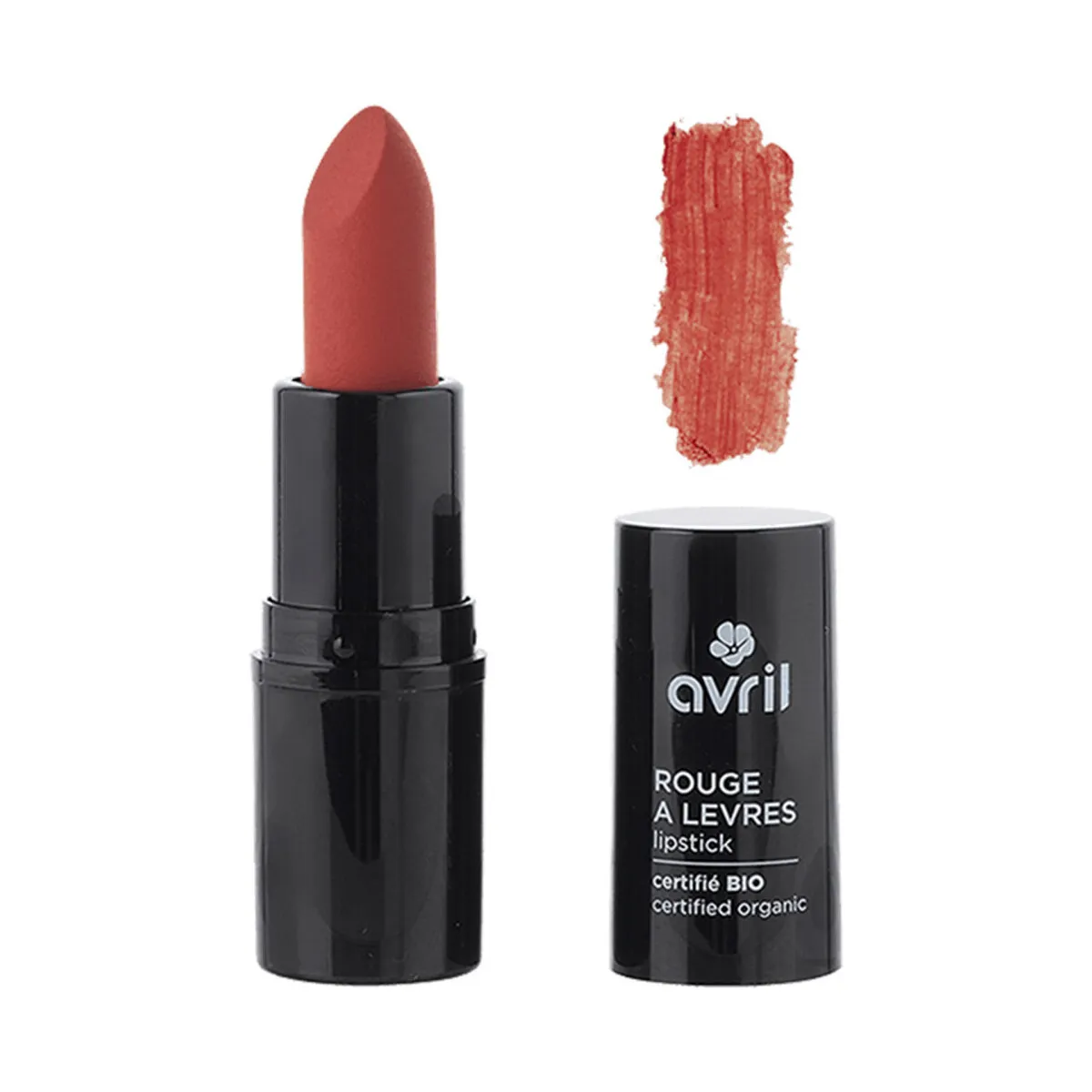 Organic Certified Lipstick - Orange Sanguine - Orange Sanguine