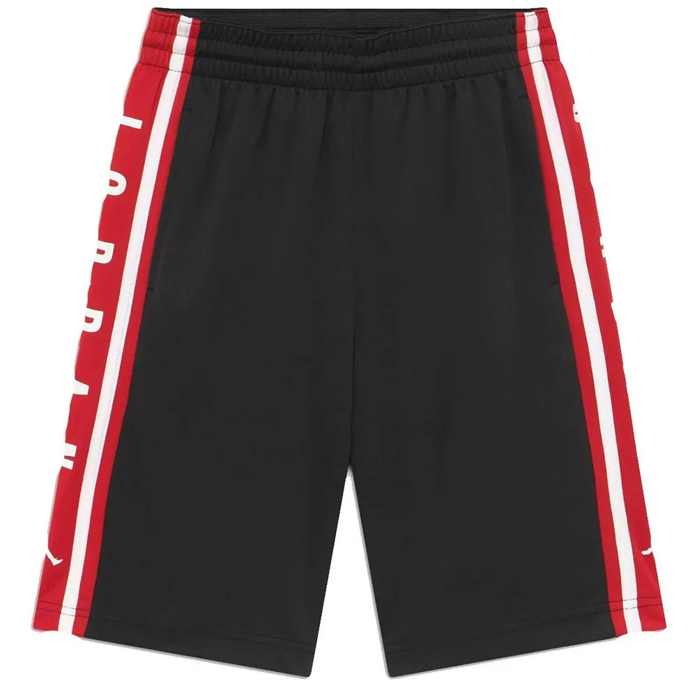 Pantalón Junior Jordan Air HBR Basketball Black Red