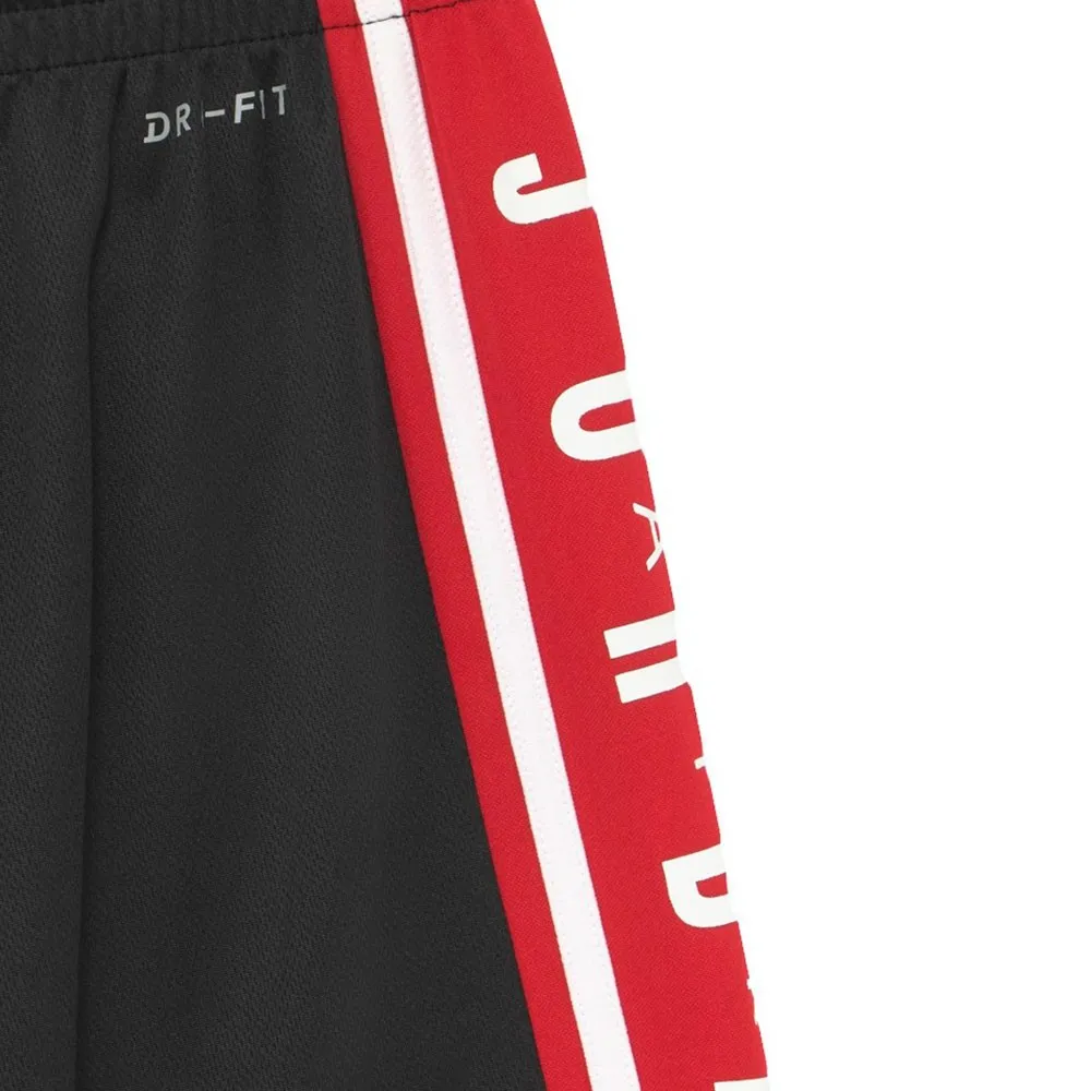 Pantalón Junior Jordan Air HBR Basketball Black Red