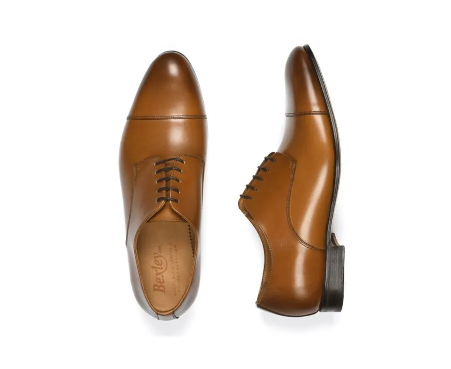 Patina Gold Derby Shoes - Leather outsole - DURRINGTON