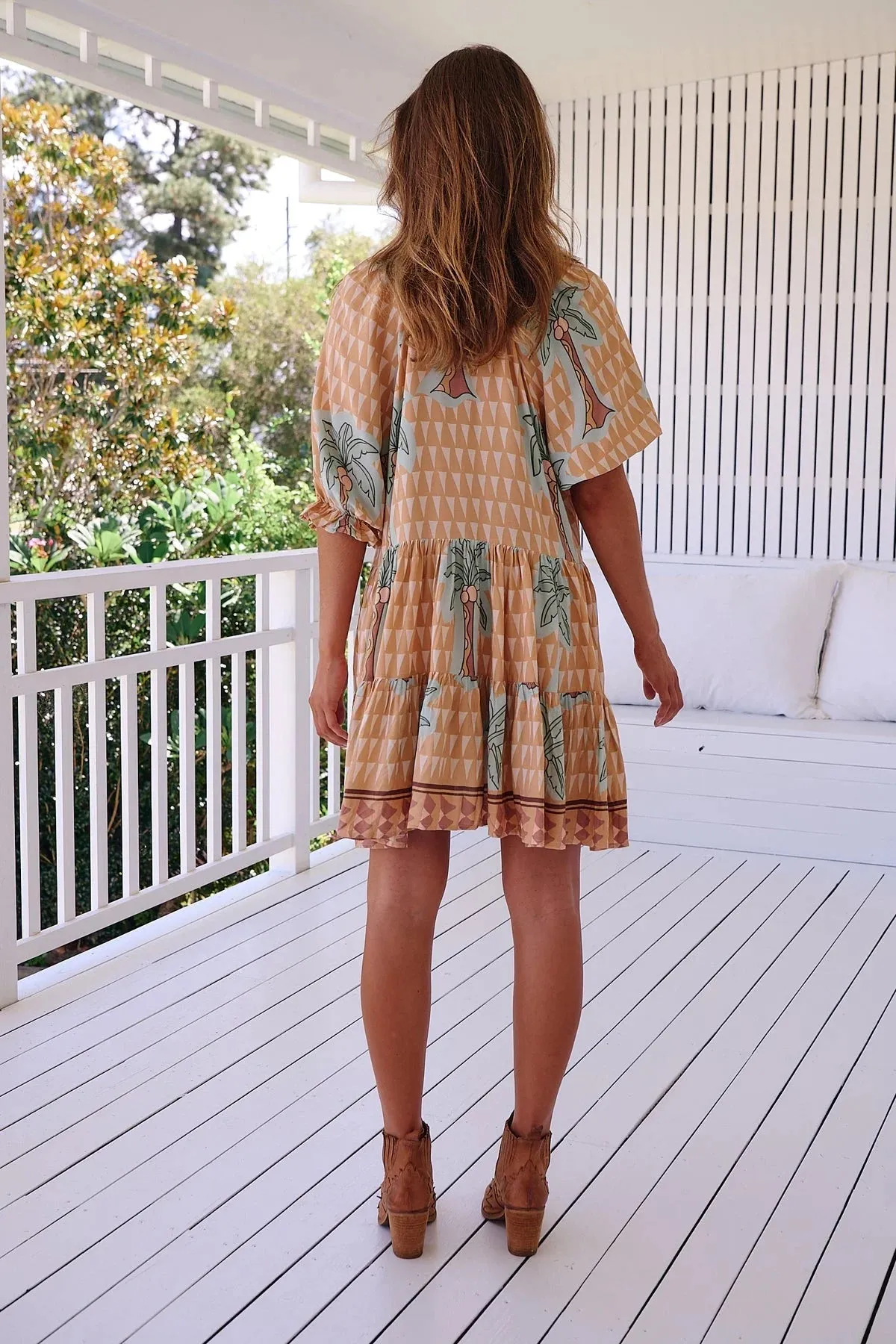 Petal Dress - Sahara Sunset Collection