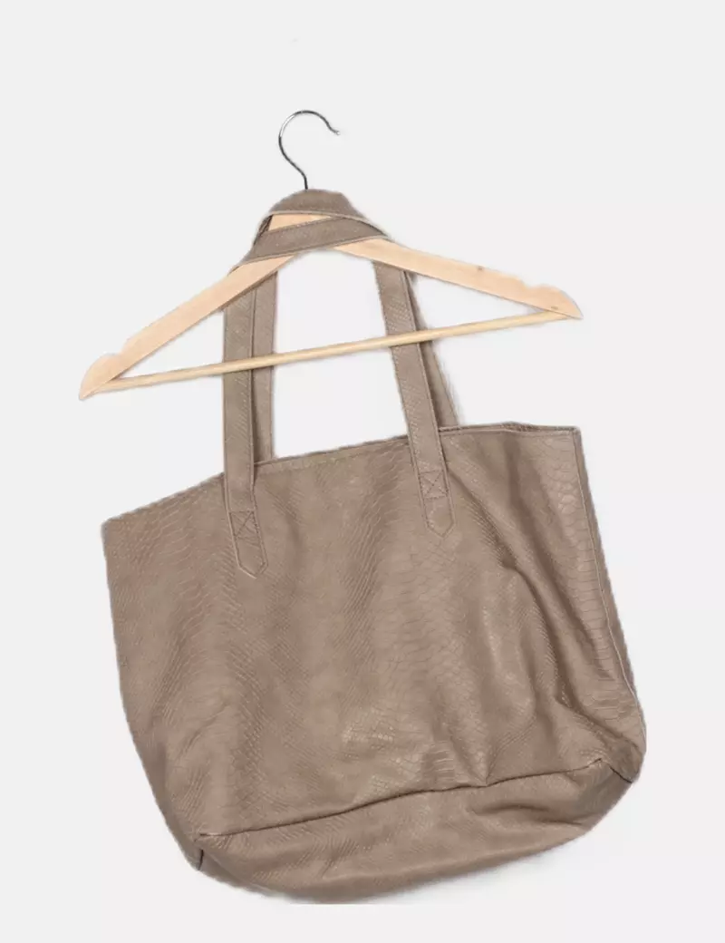 Primark Bolso tote beige