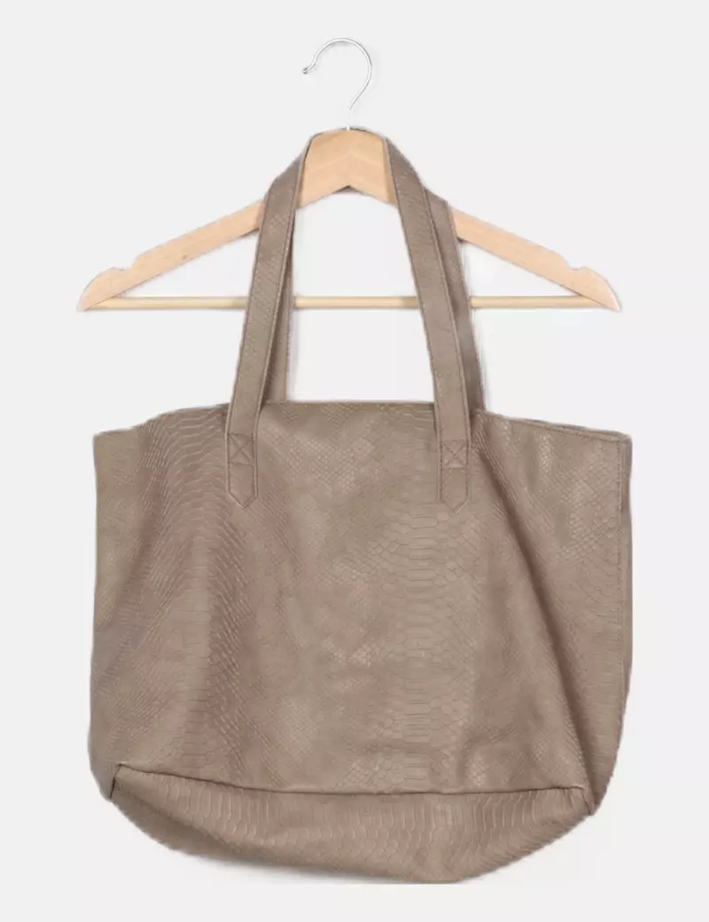 Primark Bolso tote beige