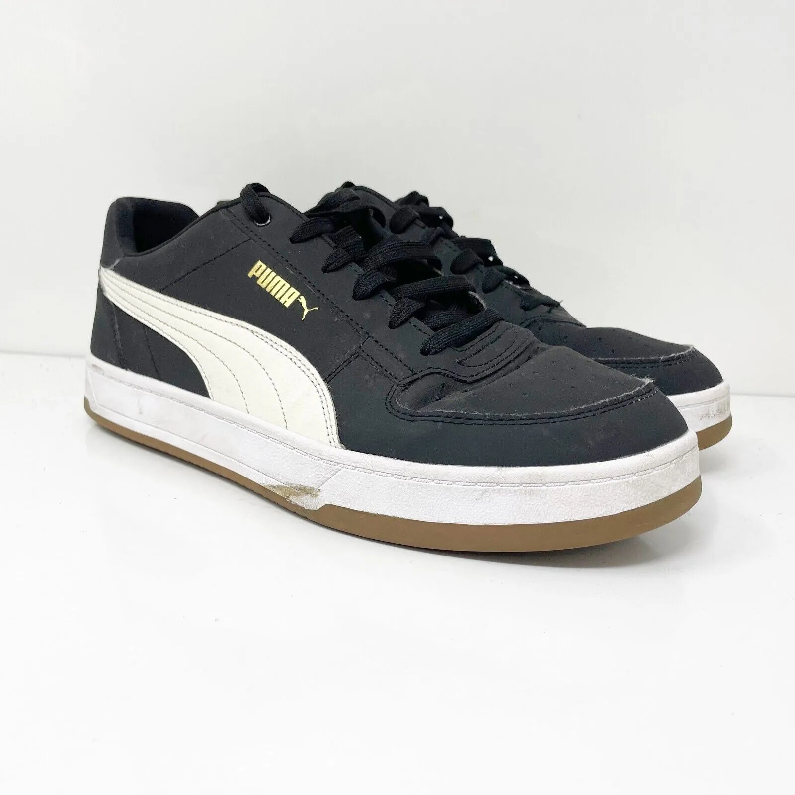 Puma Mens Caven 2.0 75 Years 394666-01 Black Casual Shoes Sneakers Size 11