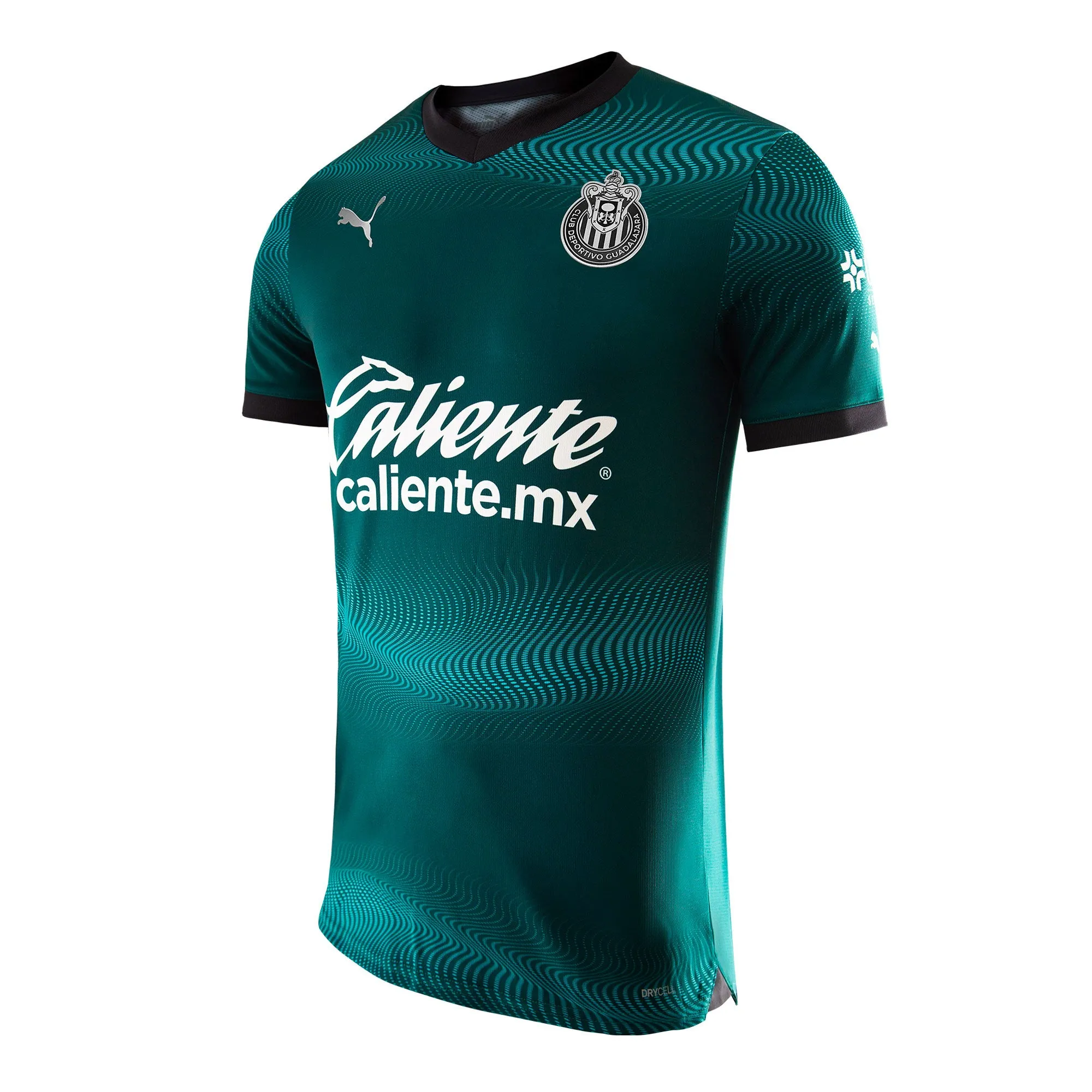 PUMA Men's Chivas De Guadalajara 2023/24 Authentic Third Jersey Green/White