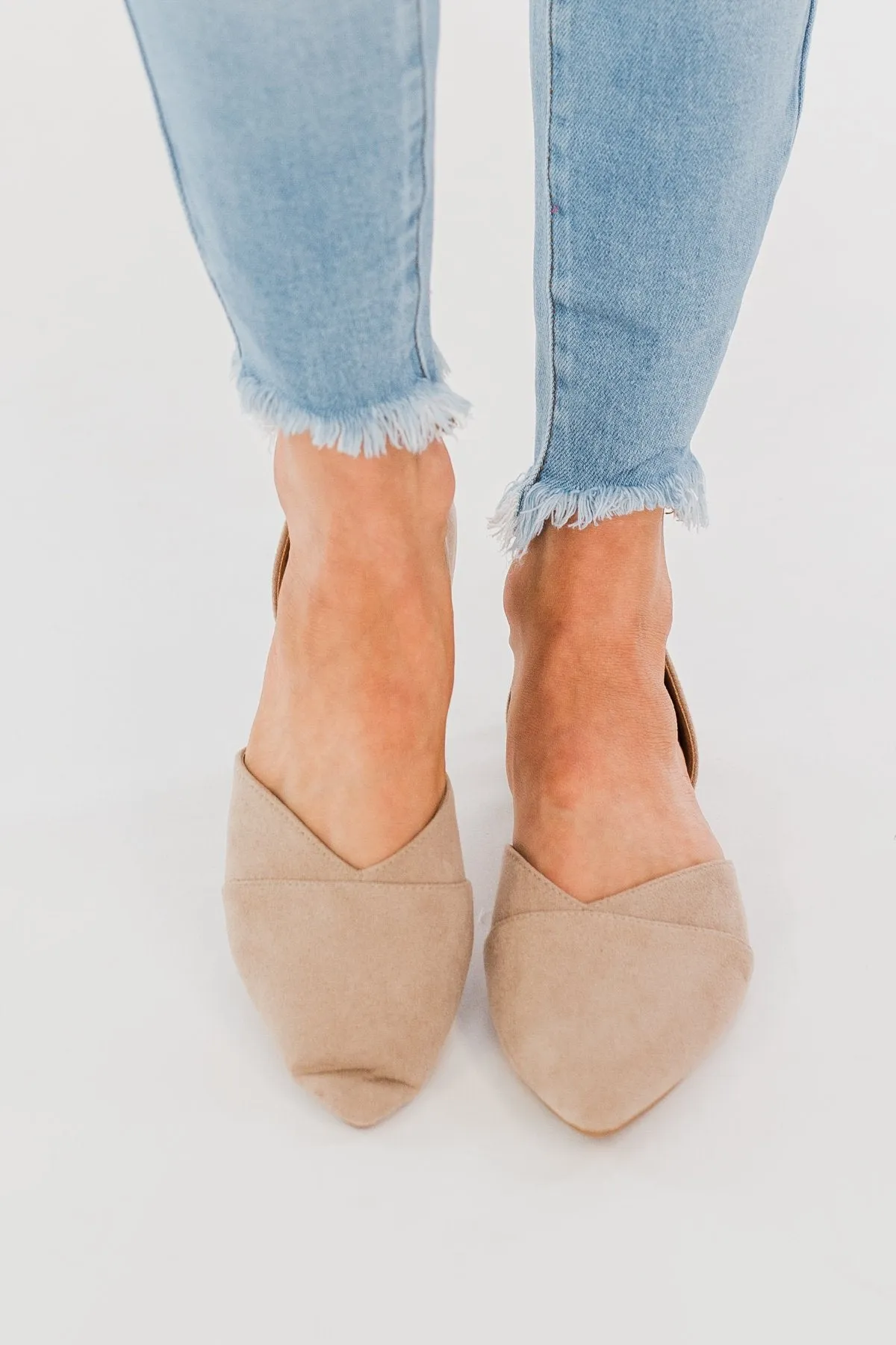 Qupid Zoom Flats Taupe Suede - Best deals, Reviews, and Prices