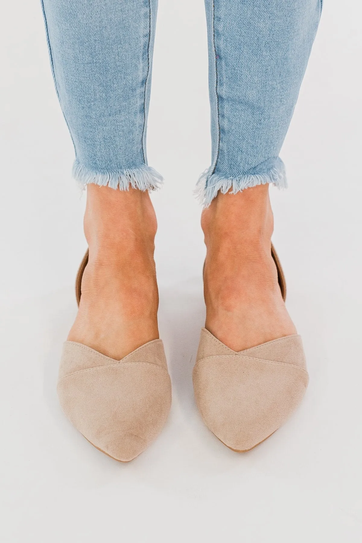 Qupid Zoom Flats Taupe Suede - Best deals, Reviews, and Prices