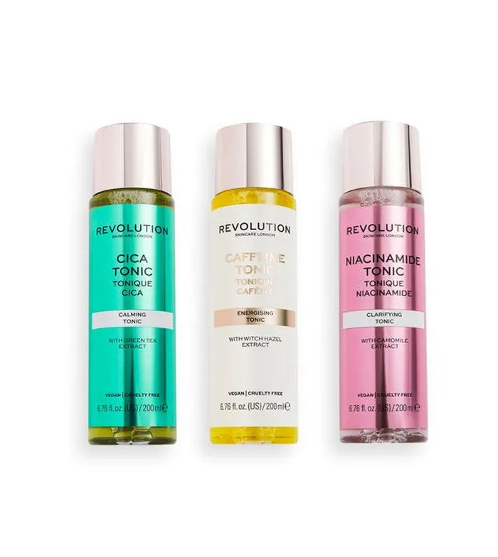 Revolution Skincare - Set de tónicos Totally Tonics Collections